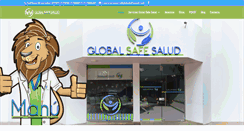 Desktop Screenshot of globalsafesalud.com